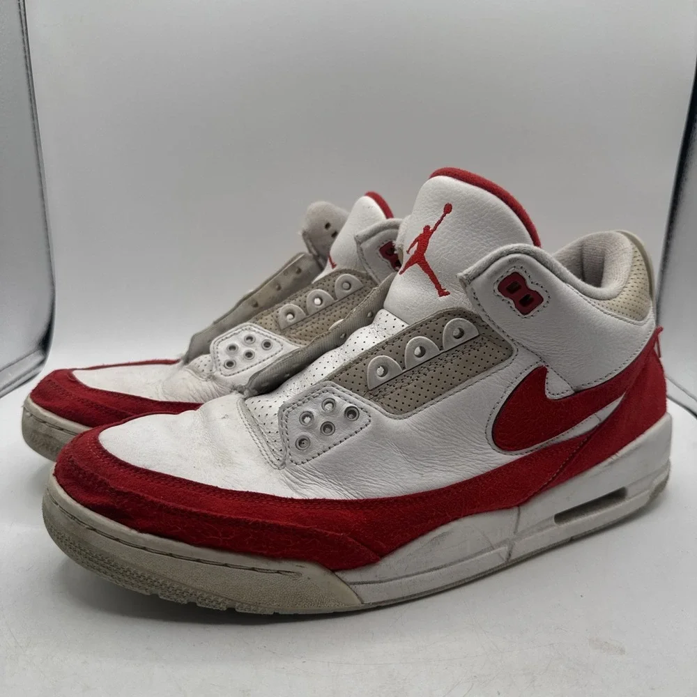 Air Jordan 3 Retro Tinker Air Max 1 Men's Size 11.5 White University CJ0939-130